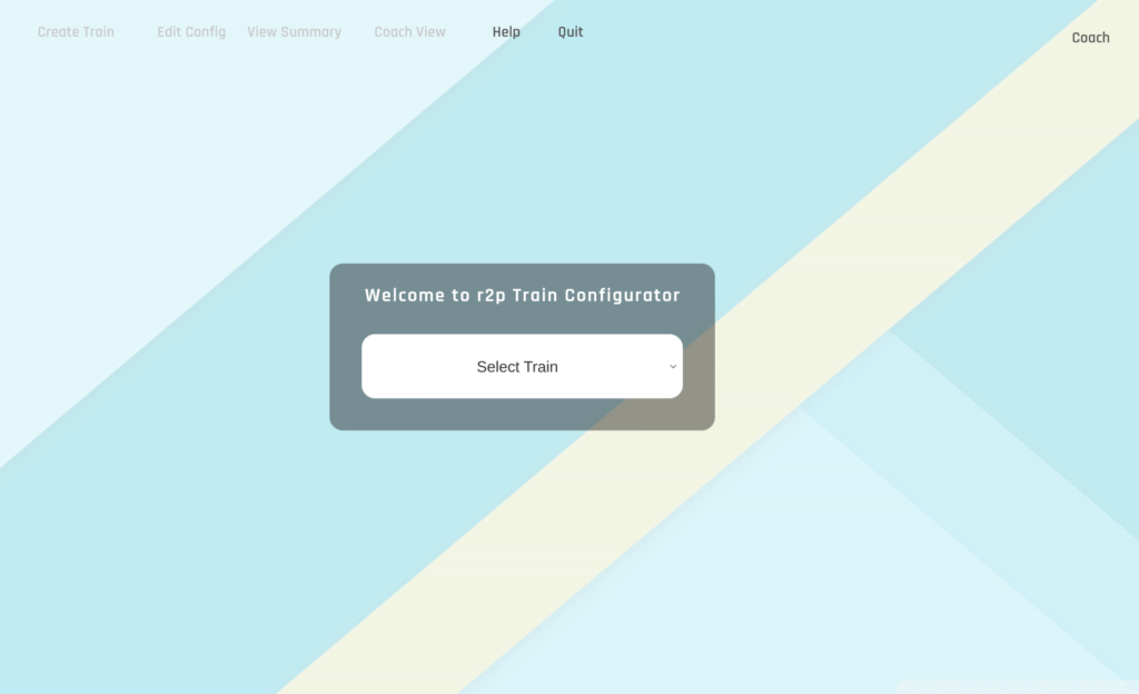 Interactive Application Demo UI